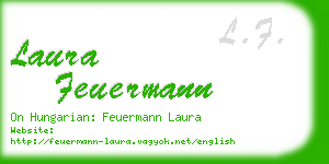 laura feuermann business card